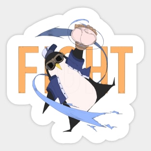 Substitution player 02 of Penguin Baseball Team Sticker